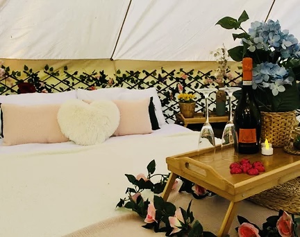 Elegant Secret Garden 7-Metres Chill Out Bell Tent