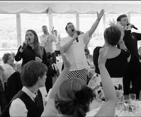 South Of England Singing Waiter & A Professional Sound Team
