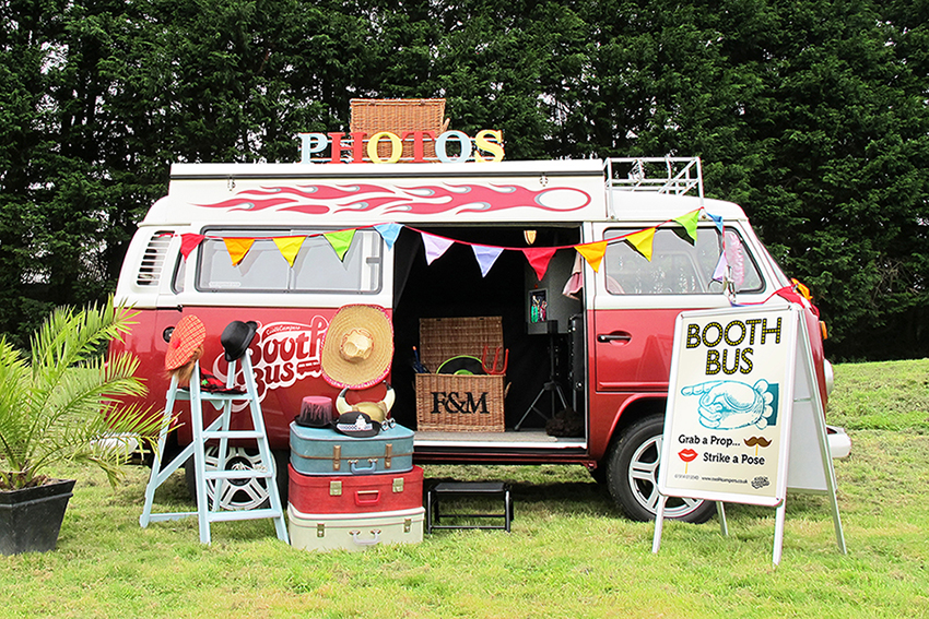 Classic Campervan Photo Booth with a Memorable Experience
