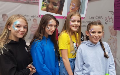 Party Glitter Faces & Airbrush Tattoos for Kids to Shine