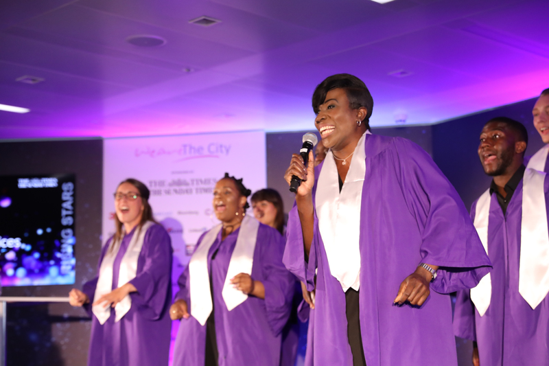 'Uplifted Voices' Gospel Choir Plus Acoustic Keyboard