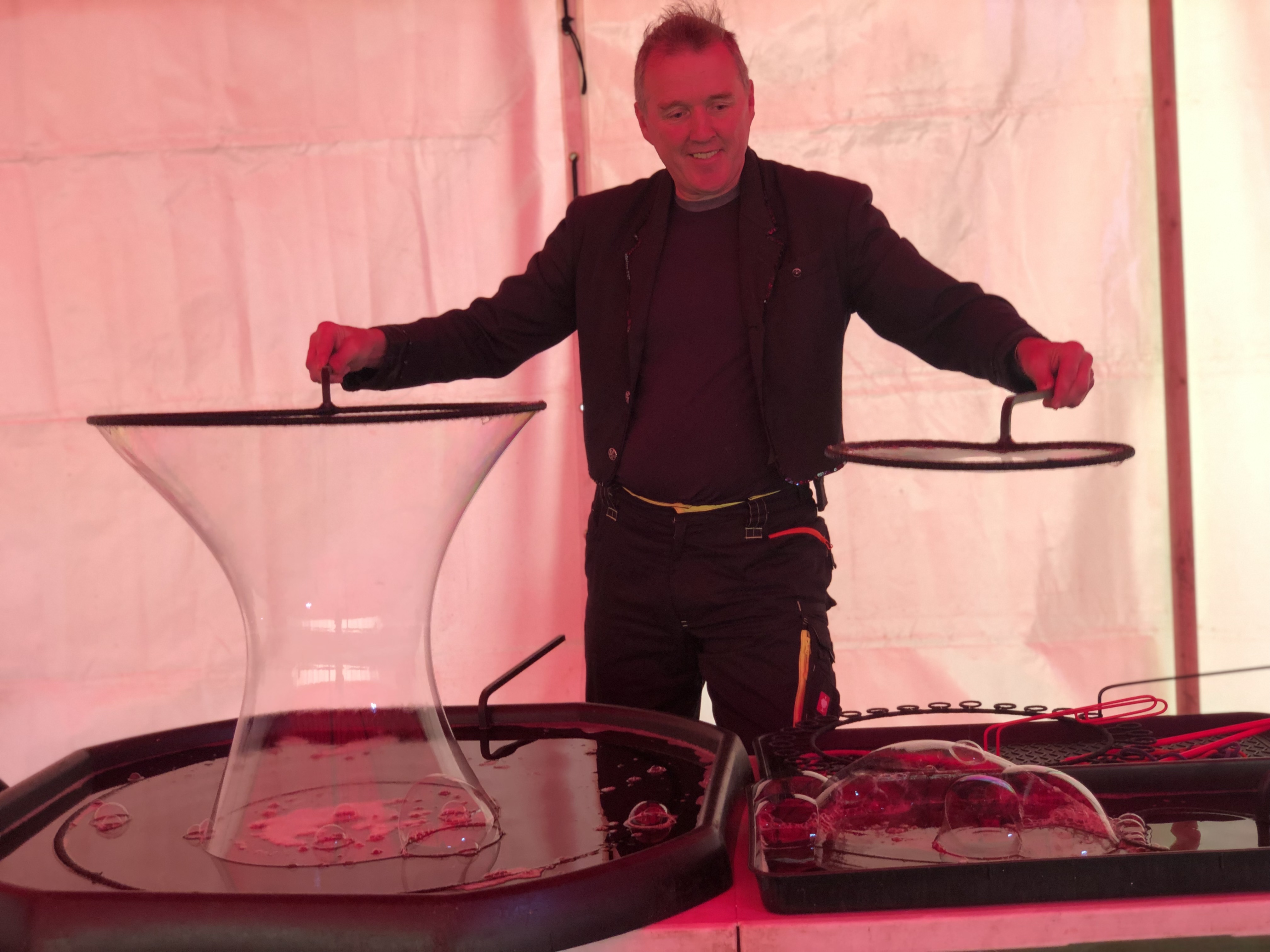 Get Your Bubble On With The Bubble Man To Blow Your Bubble Mind