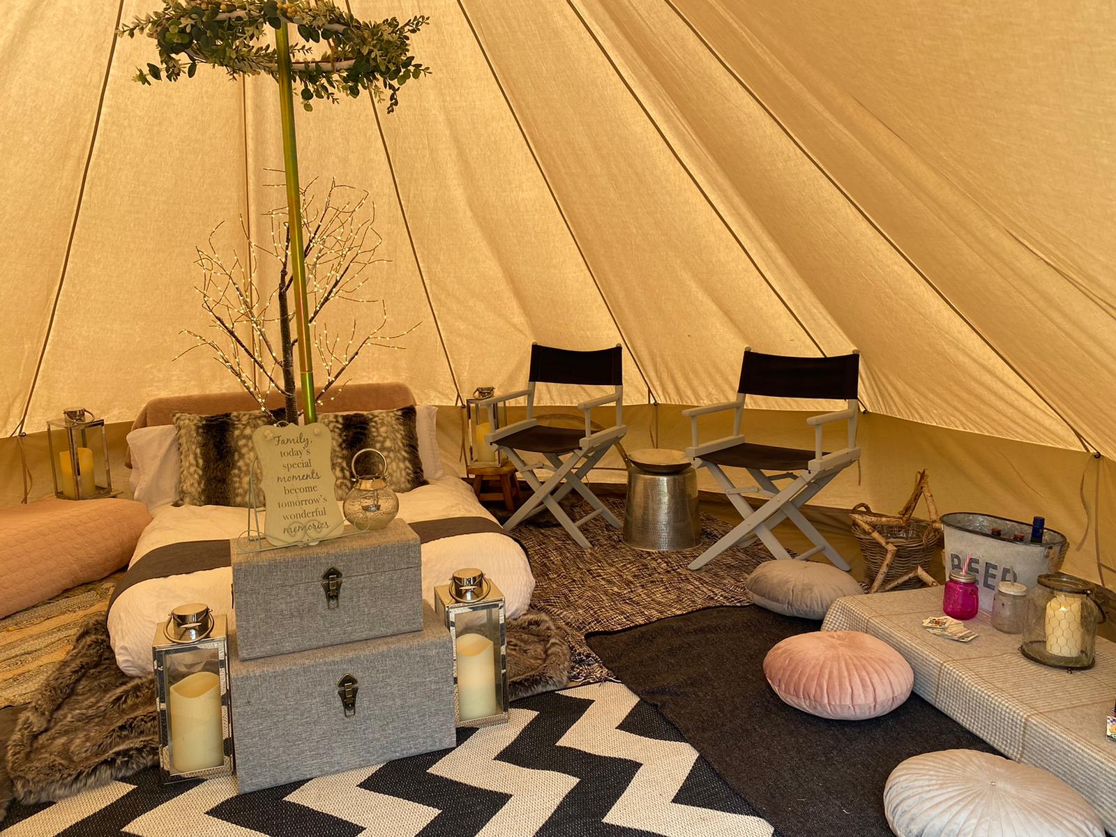 Beautiful, Outdoor Bell Tent