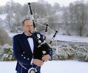 Professional Traditional Bagpiper to Set the Tone for Your Big Day
