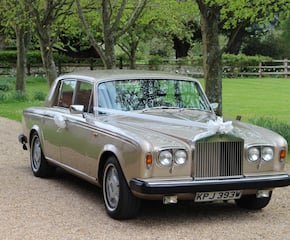 Rolls Royce Shadow 11  Wedding Car Champagne Gold with White Carpets