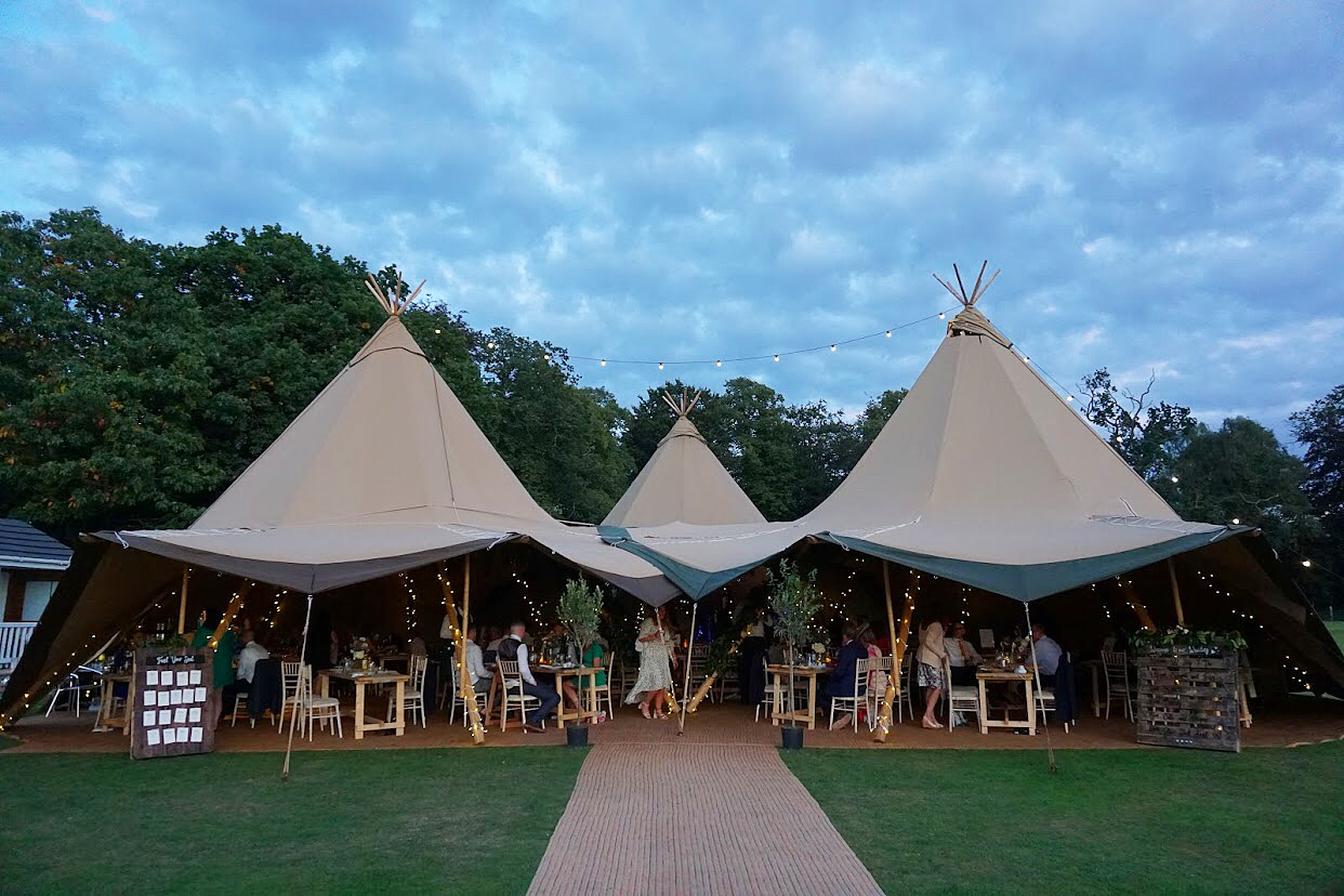 Nordic Style Tipis In Authentic Canvas