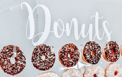 Luxury Handmade Donut Wall