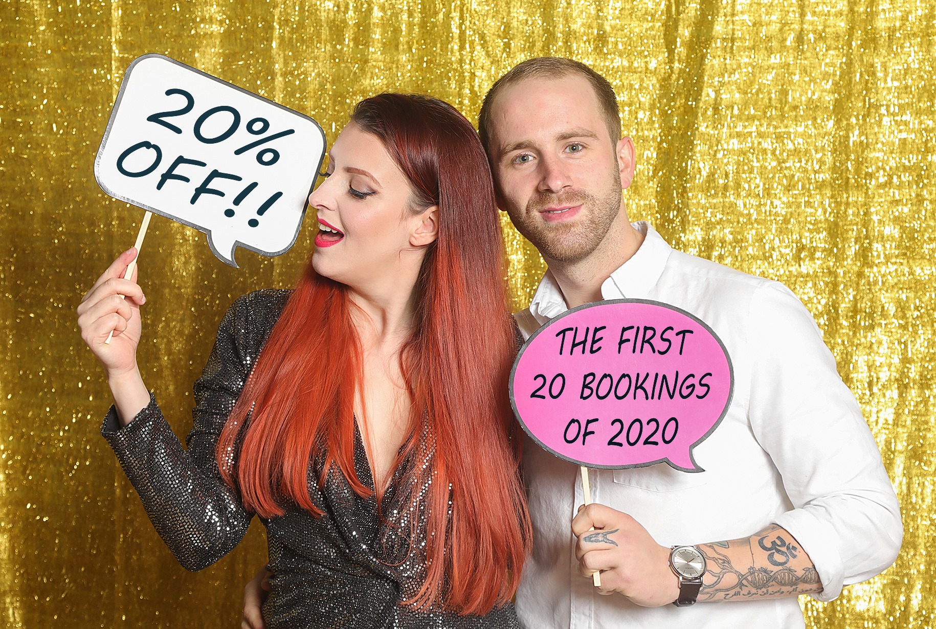 Professional Studio-Style Open Photo Booth For Any Occasion
