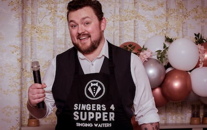 Singing Waiter Performing Well-Known Classics