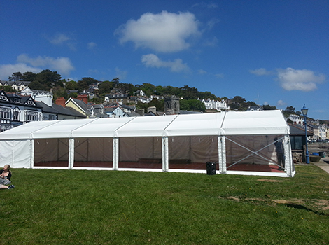 6m x 9m Marquee for Garden Parties