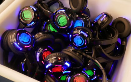 Super 3 Channel LED Silent Disco Party Kit
