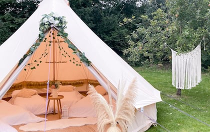 Luxury Bell Tent Hire Sleepover Glamping