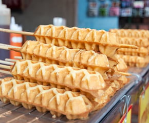 Luxurious Waffle Sticks to Make Your Mouth Water