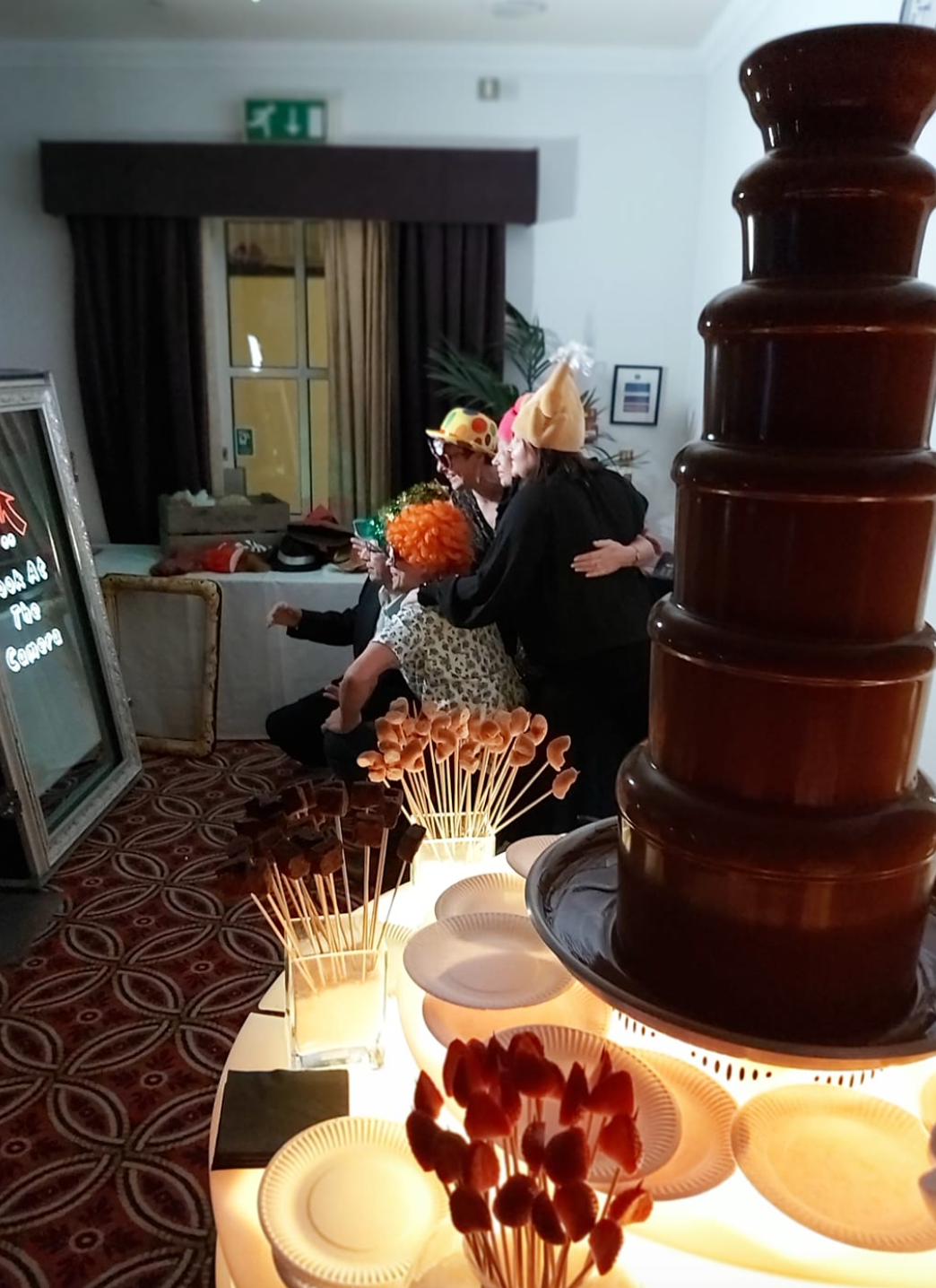 34" Chocolate Fountain Hire