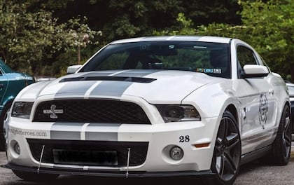 Arrive In Style in this Rate Mustang Shelby GT