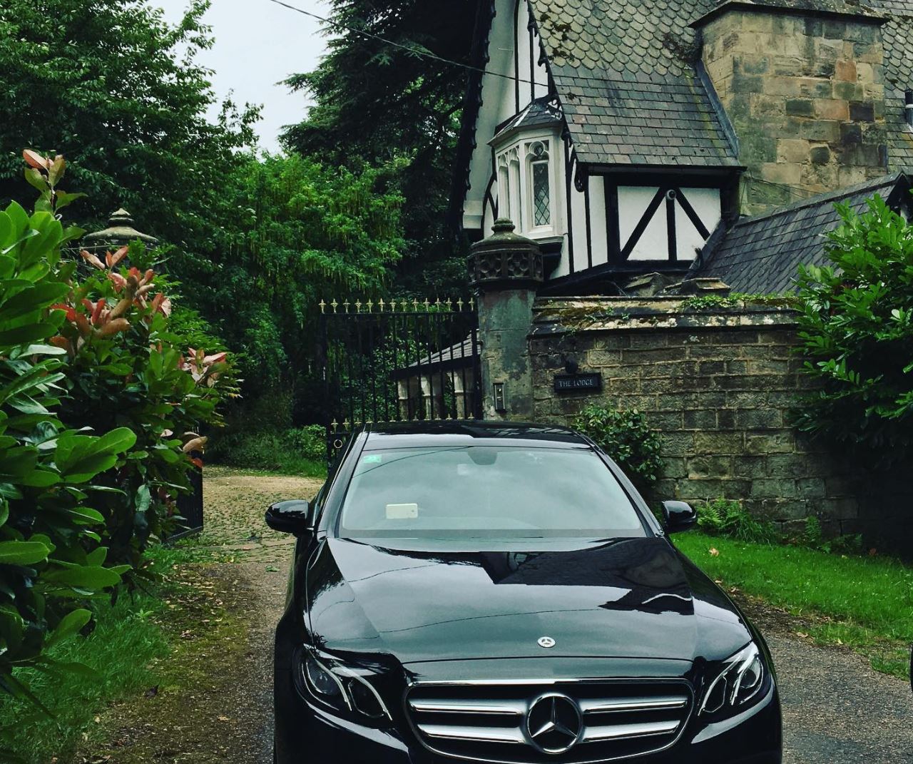 Travel in Style on Your Special Day in our Black Mercedes Benz E 220