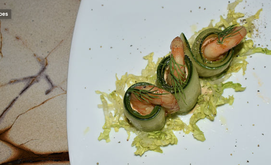 7-Course Tasting Seafood Menu Featuring Seabass Ceviche