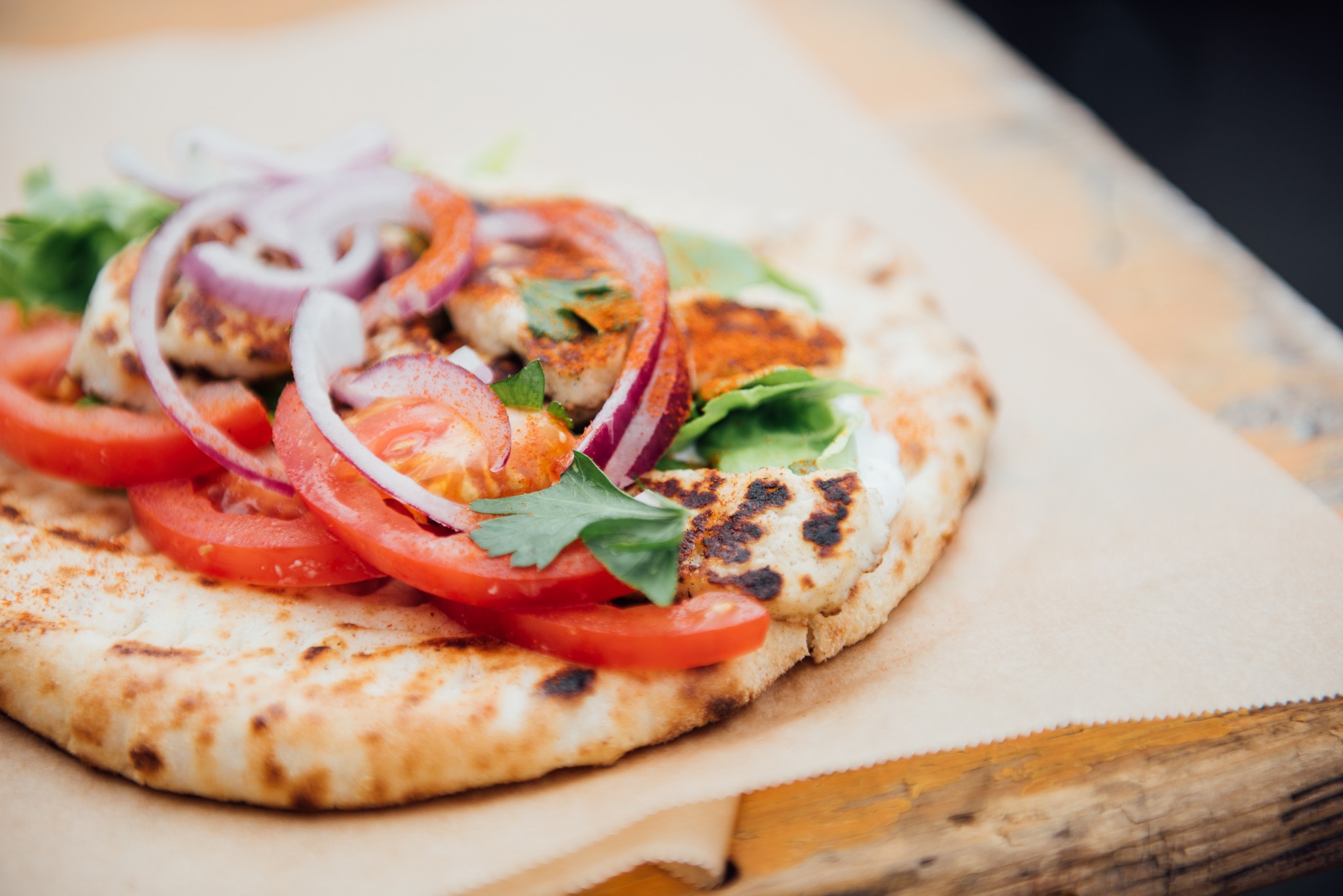 Authentic Greek Pittas Fully Loaded with Delicous Fillings