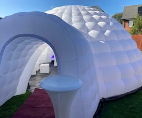 Inflatable 6m x 6m Igloo Disco Dome Party Tent