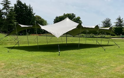 15.5 x 10.5 Meter Elegant & Adaptable Stretch Tent