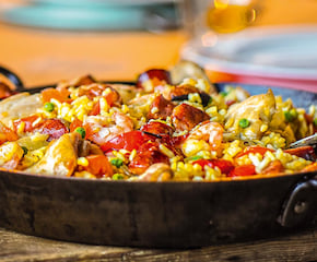Delicious Paella from the Heart of Spain