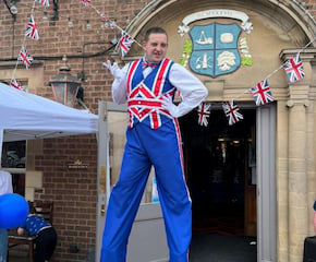 Themed Stilt Walker to Wow Your Guests