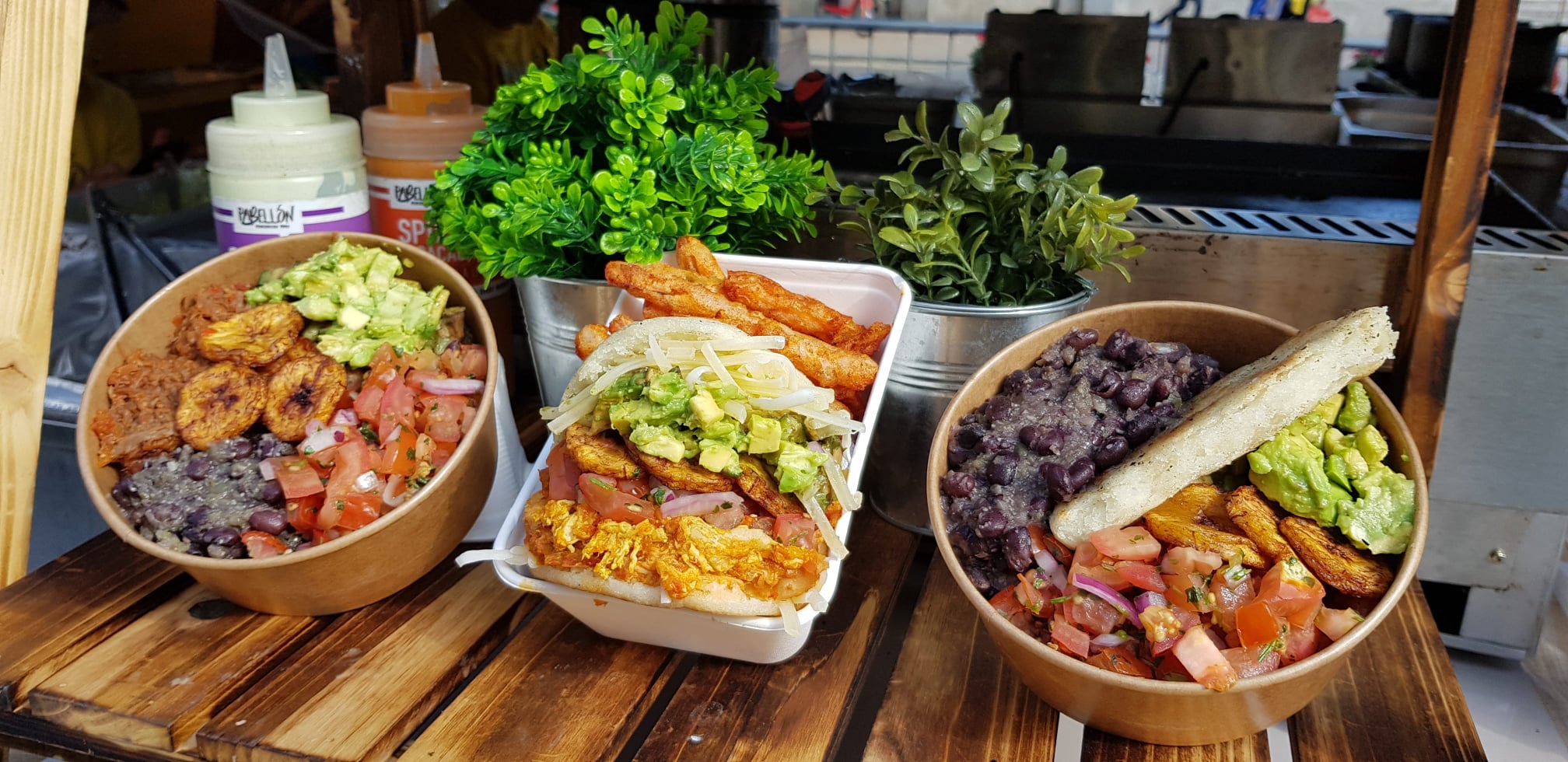 Traditional Venezuelan Street Food