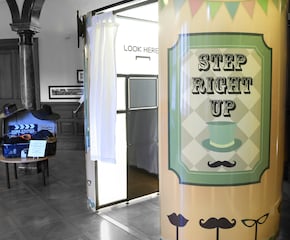 Impressive Oval Photo Booth with Design Choice