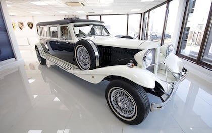 Elegant and Classy Vintage Beauford Limousine