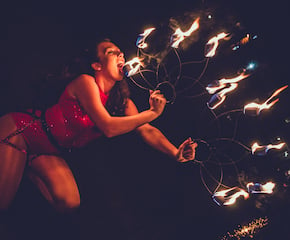 Fire Performer Adding That Extra Spark to Each and Every Event