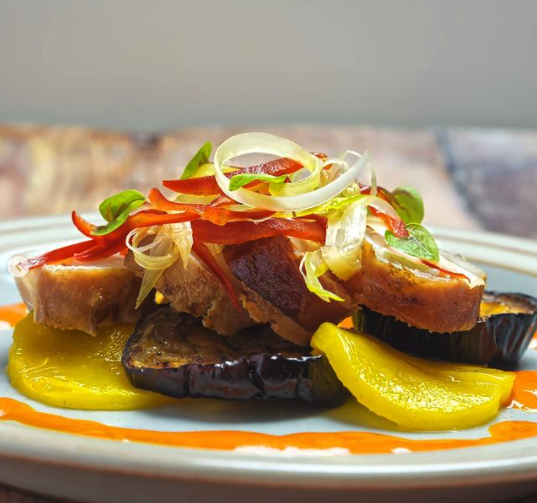 Superb 5-Course Meal Featuring Grilled Monkfish