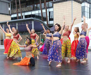 Bollywood Dance Show Topped With Traditional Outfits & Peppy Music