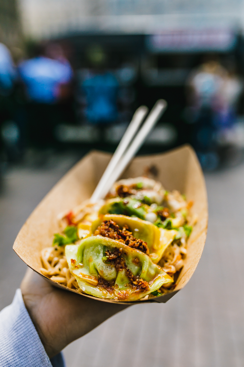 Taking Dad's Dumpling Treats to the Streets