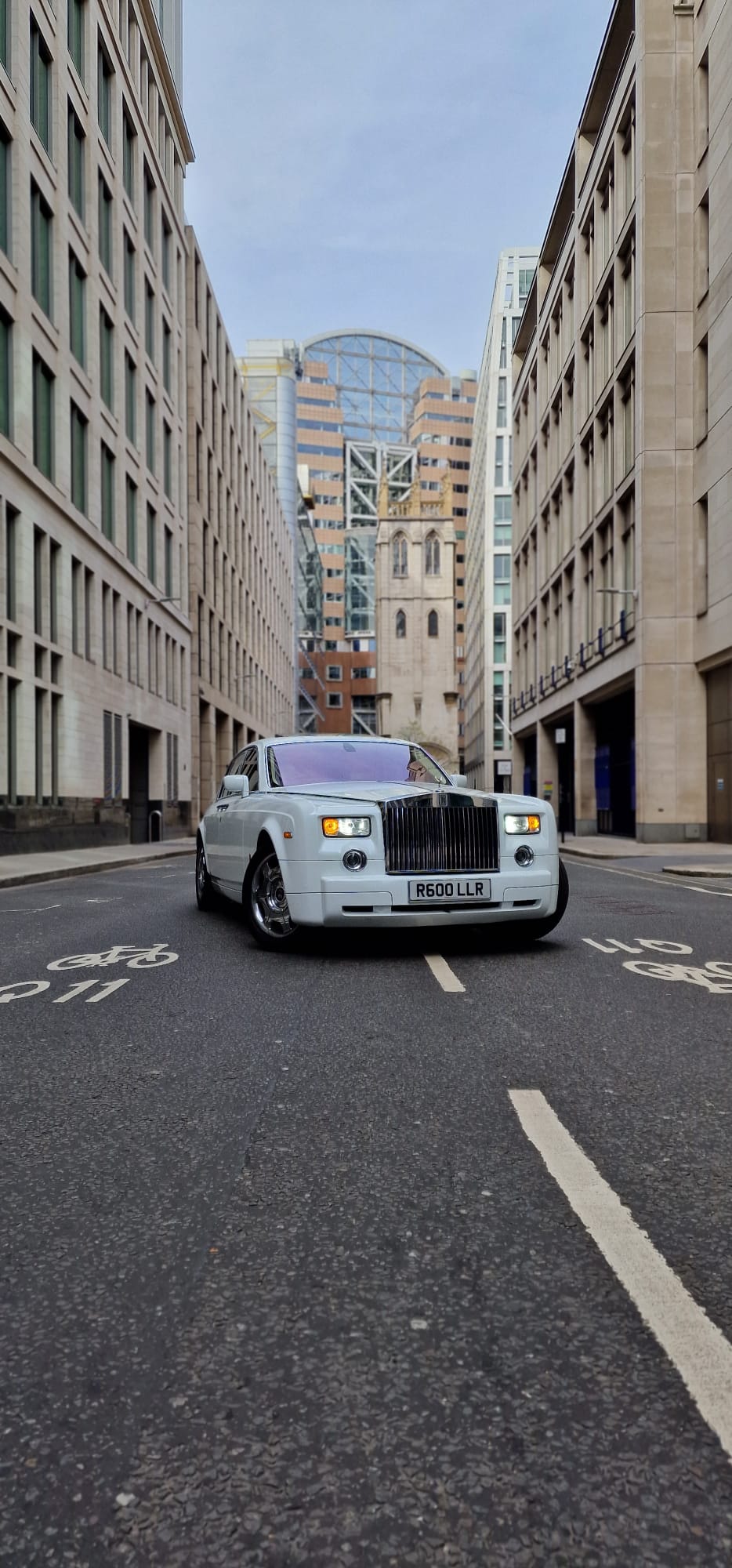 Flagship Rolls Royce Phantom White - Starlights