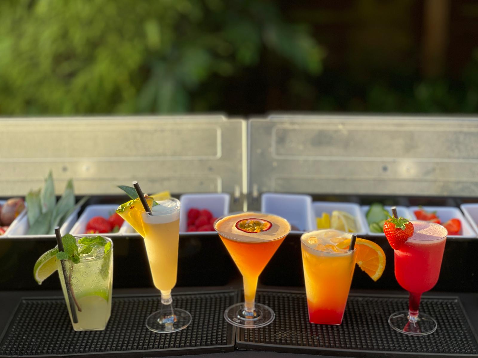 Mixed Colours Pop-Up Cocktail Bars