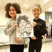 Chris Taylor Drawing Humorous Caricatures 