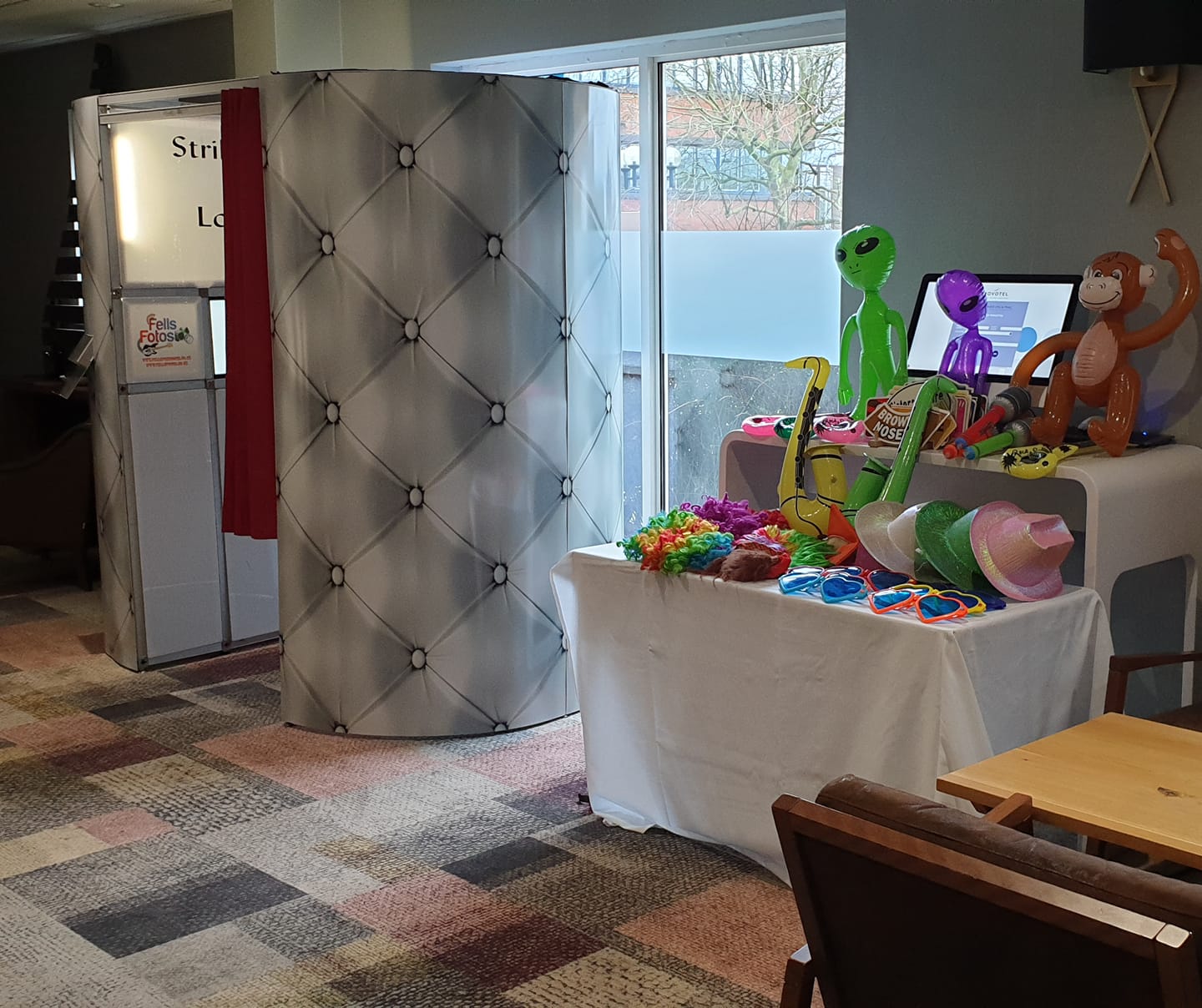 Hours of Fun with Our Enclosed Photo Booth