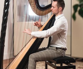 International Award-Winning Harpist Tomos Xerri