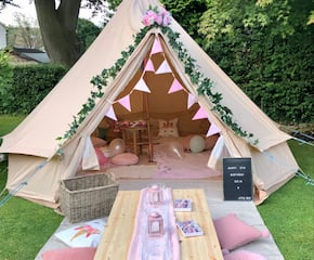 The Unicorn - Magical, Fairytale-Styled Bell Tent