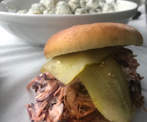 Slow-Roasted BBQ Pulled Pork Cooked in Herefordshire Cider & Spices