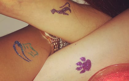 Gorgeous Glitter Tattoos That Will Wow