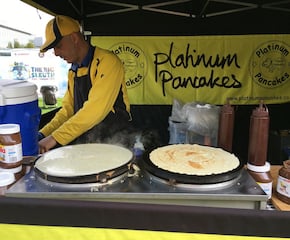 Quality Sweet Pancakes/Crepes, Local Ingredients, Cooked with Flair