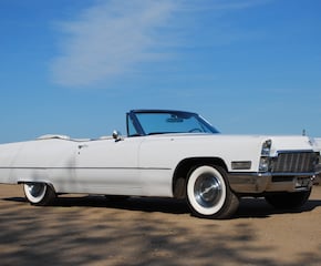 Wow Factor White Convertible Classic Cadillac