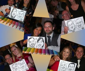 Fast & Funny Cartoon Likenesses of Your Guests