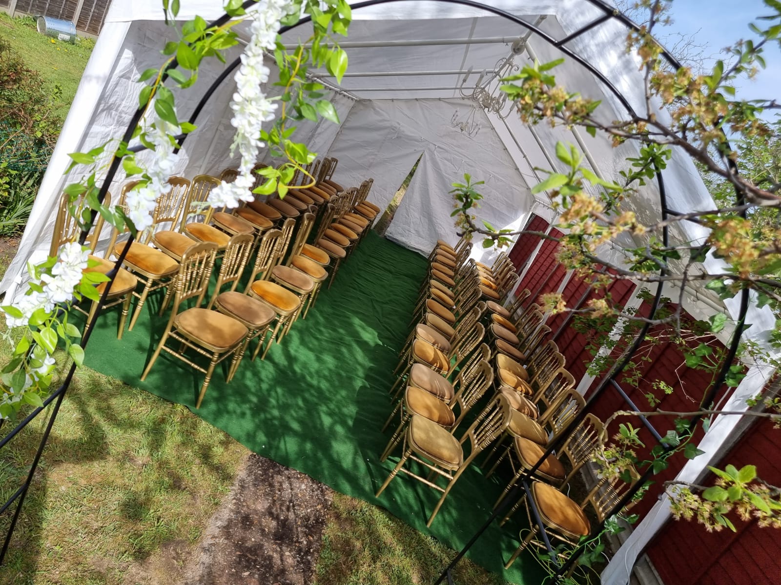 White 3m x 6m Marquee Party Tent