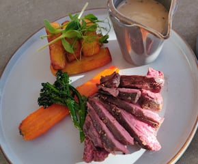 Bistro Style 3-Course Meal Featuring Dry Aged Steak