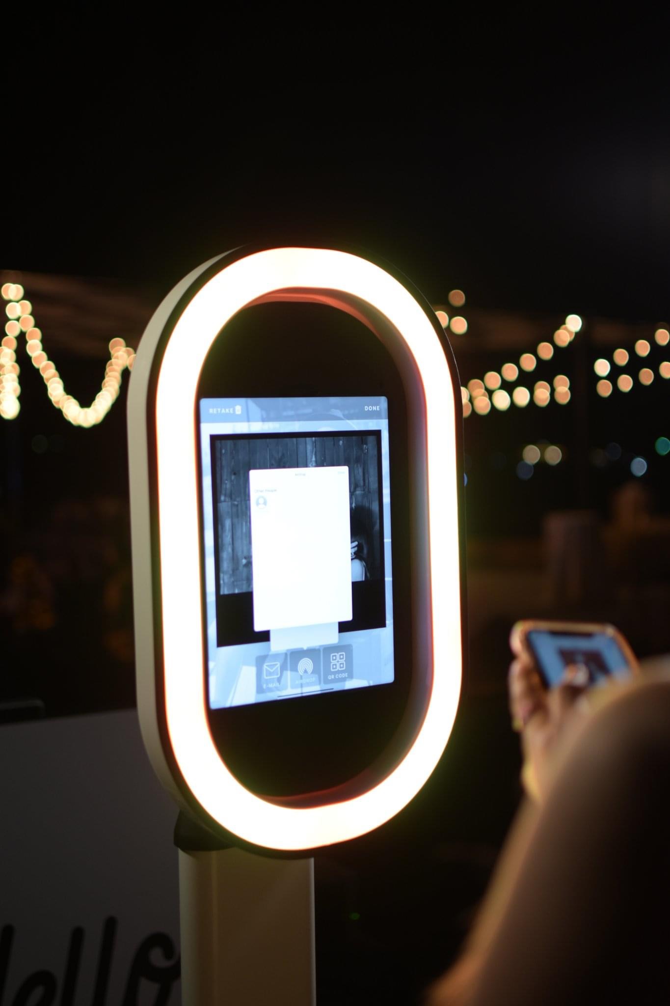 Open-Air Photo Booth with Custom Photos, Boomerangs & GIFs and Videos