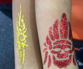 Gorgeous Glitter Tattoos That Will Wow