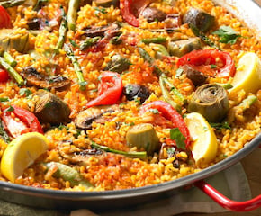 Delicious Paella from the Heart of Spain