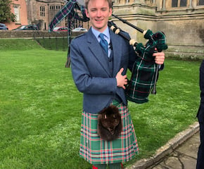 Highland Bagpiper Alexander For Special Events